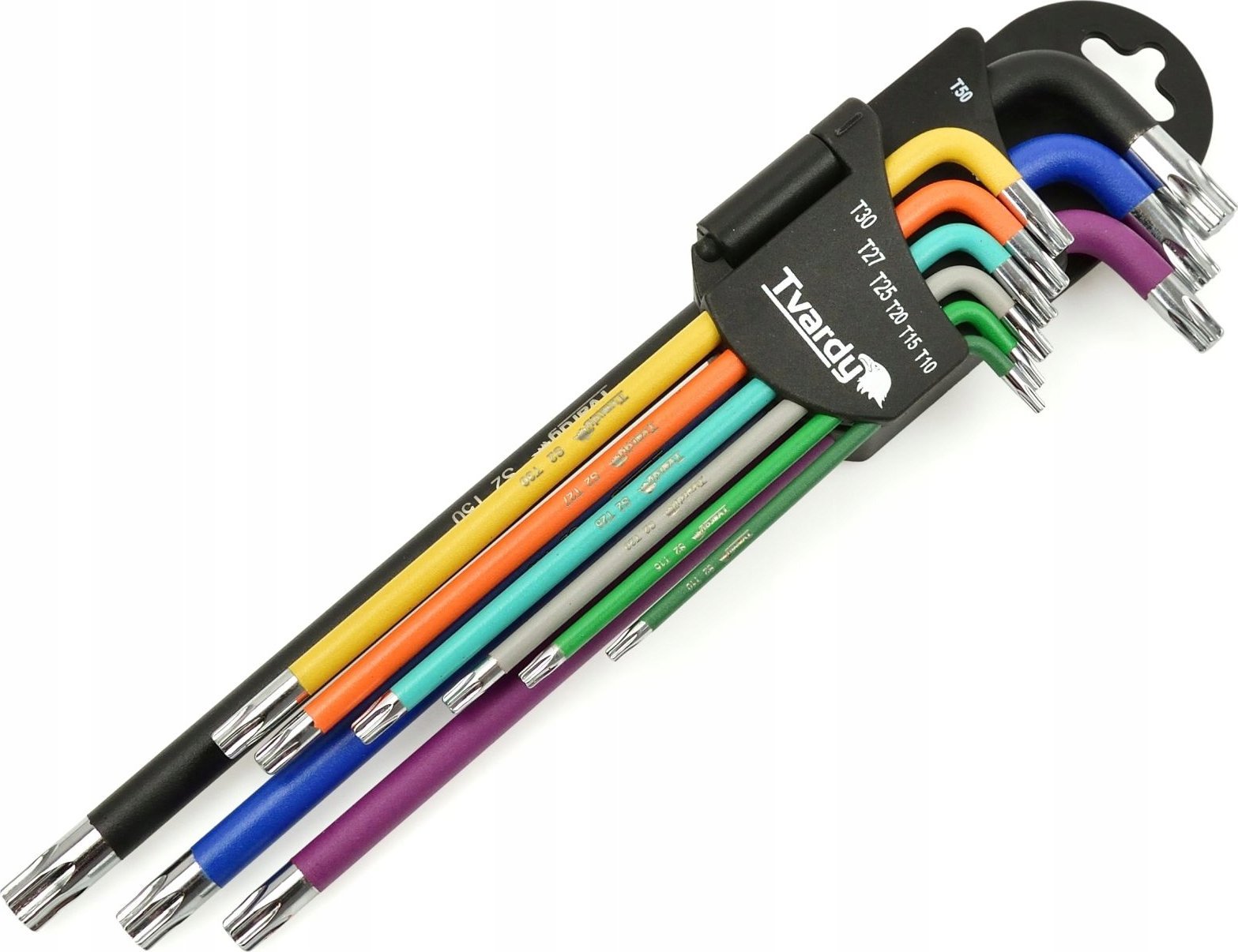 Tvardy Klucze torx długie kolor T10-T50 9el. S2 (24)