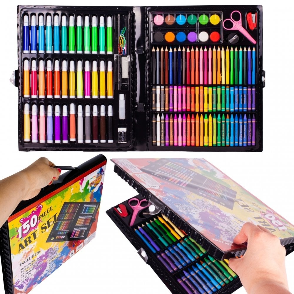 Zestaw Plastyczny do malowania 150 elementów