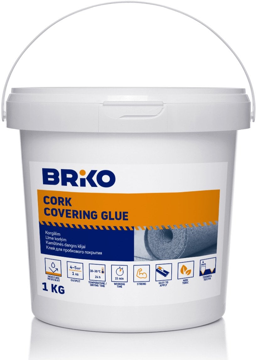 CORK COVERING GLUE BRIKO (1 KG)