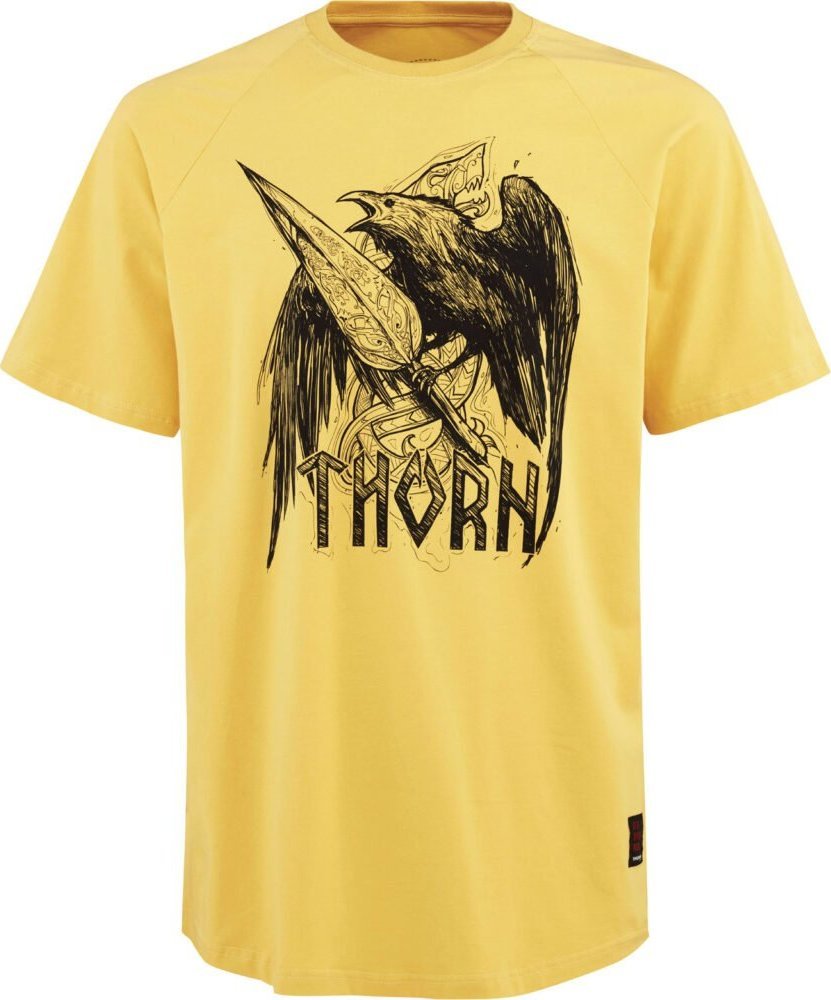 Thorn+Fit Koszulka T-shirt z krótkim rękawem THORN FIT Odin 2.0 mustard S