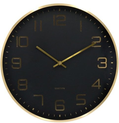 Karlsson Zegar ścienny ELEGANCE GLOW, Ø 40 cm