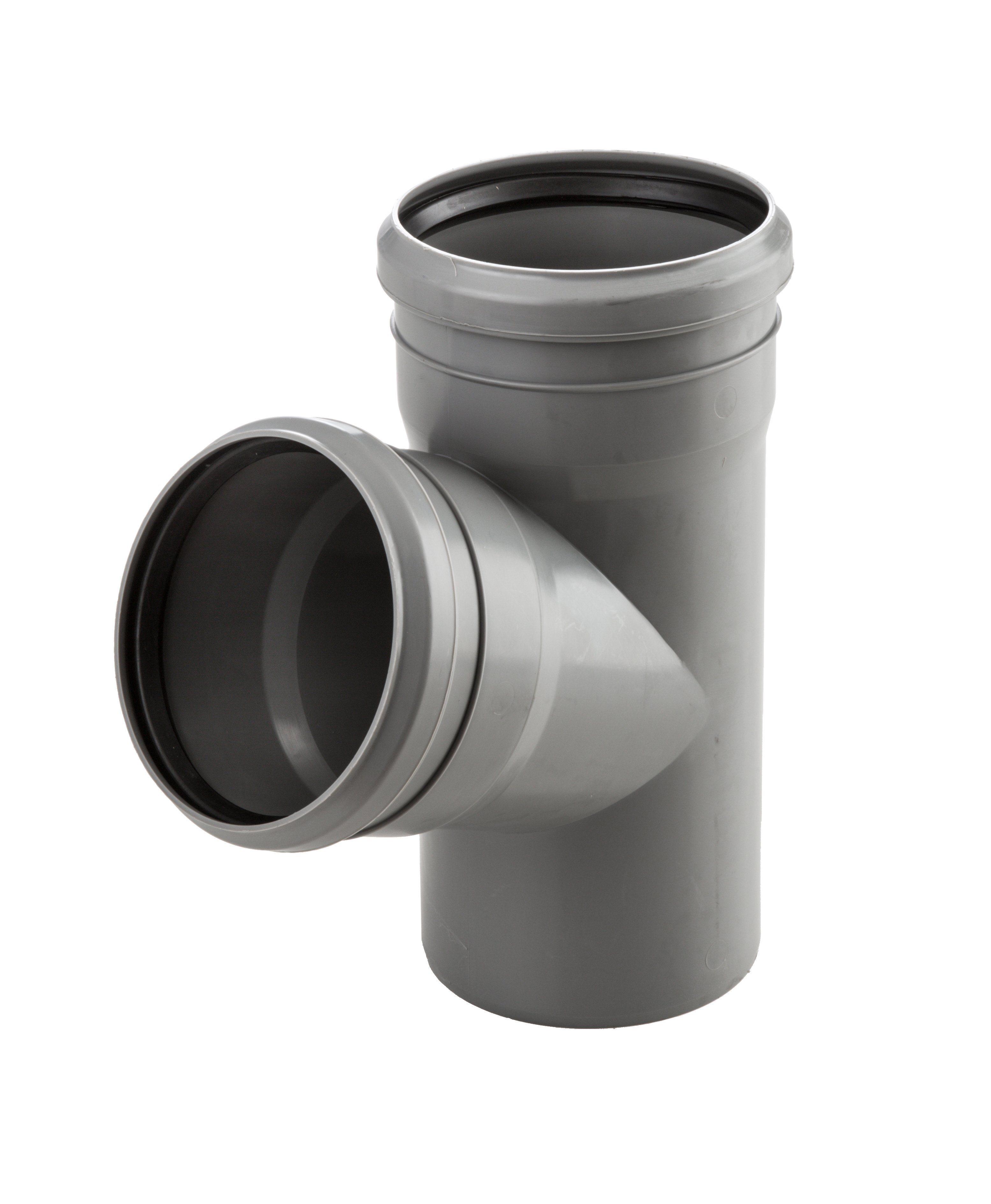 Wavin Trójnik PP 67° 50/40mm popielaty (3261452780)