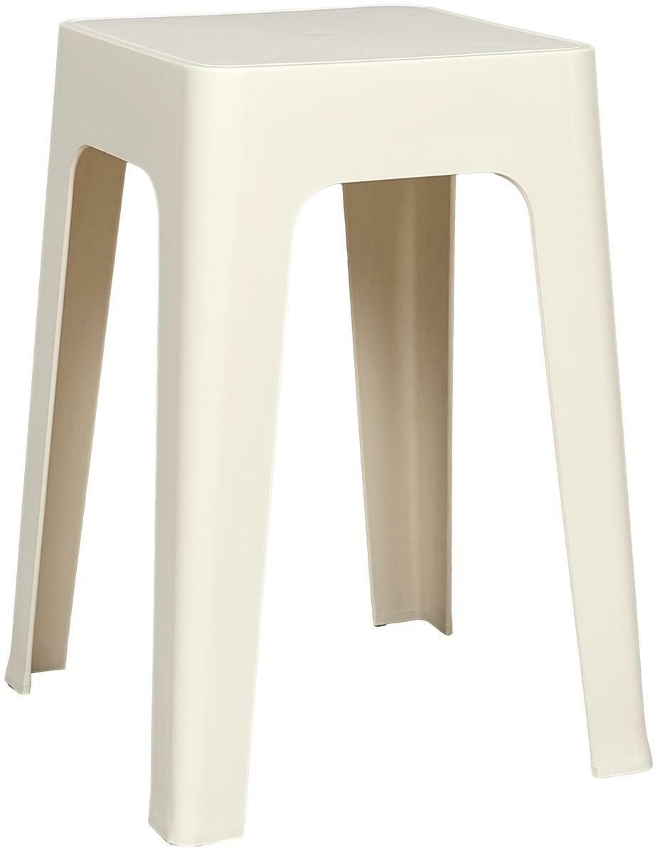 INTESI STOŁEK SPECTRA KREMOWY Z TWORZYWA