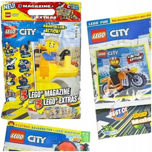 *****LEGO City 3xfigurka+2xkpl kart 11715945