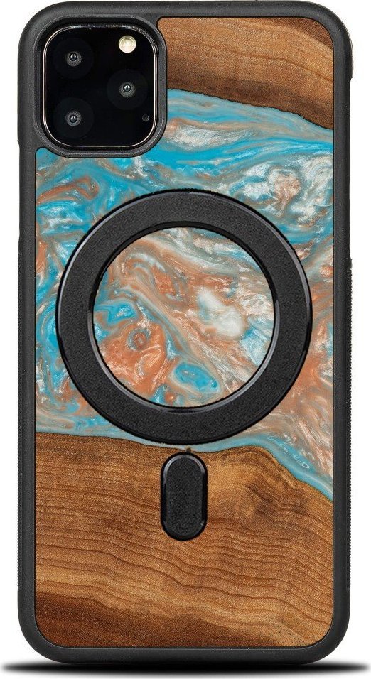 BeWood Etui Bewood Unique na iPhone 11 Pro Max - Planets - Saturn z MagSafe