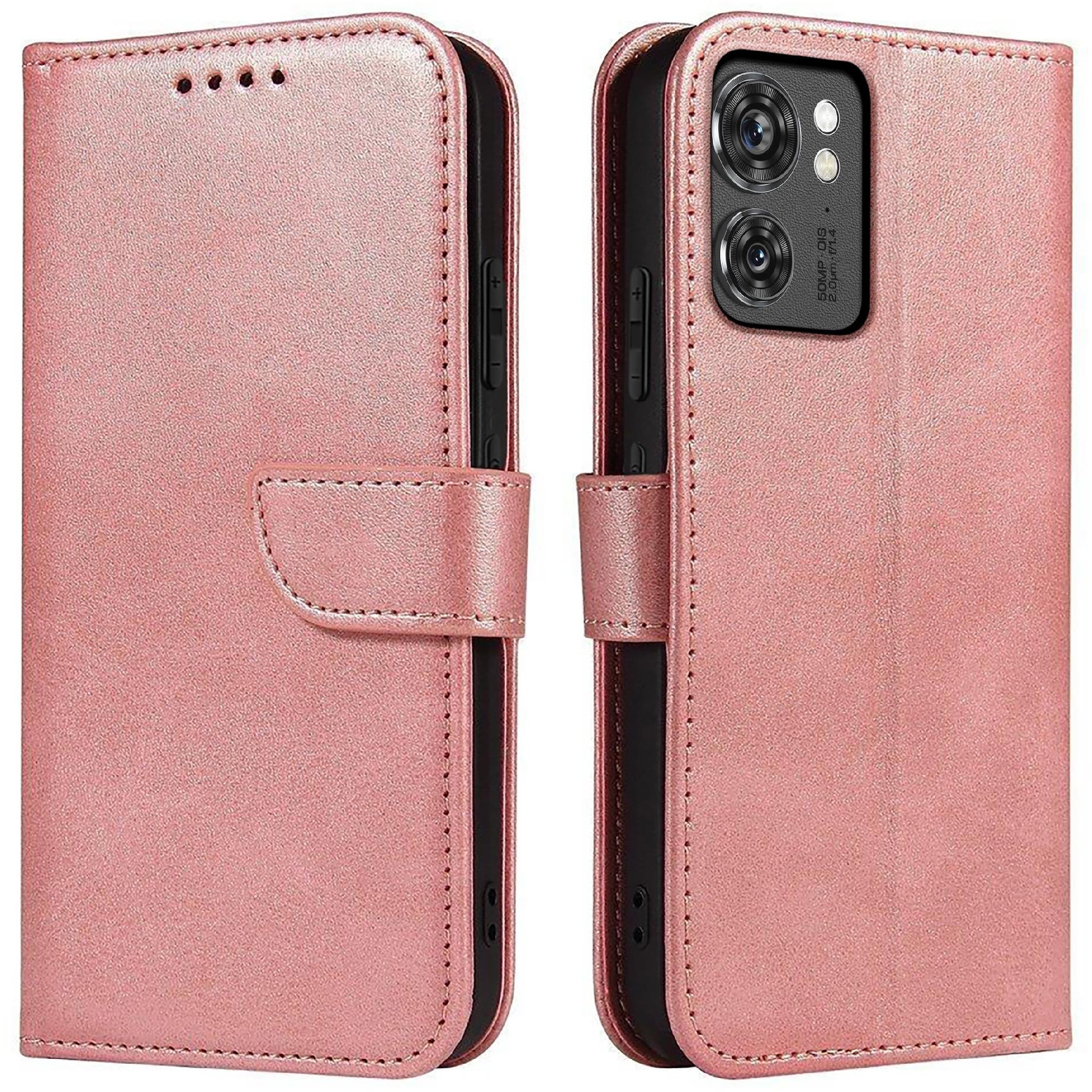 Etui do Motorola Moto EDGE 40 Skórzane SKIN CASE PORTFEL