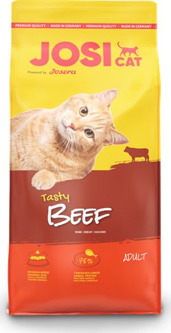 JosiCat Tasty Beef 10kg + niespodzianka dla kota GRATIS!