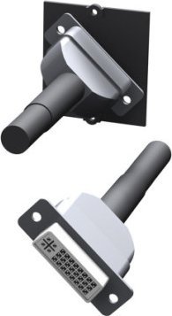 Adapter AV Bachmann BACHMANN Custom Module 1x DVI-I , zwart