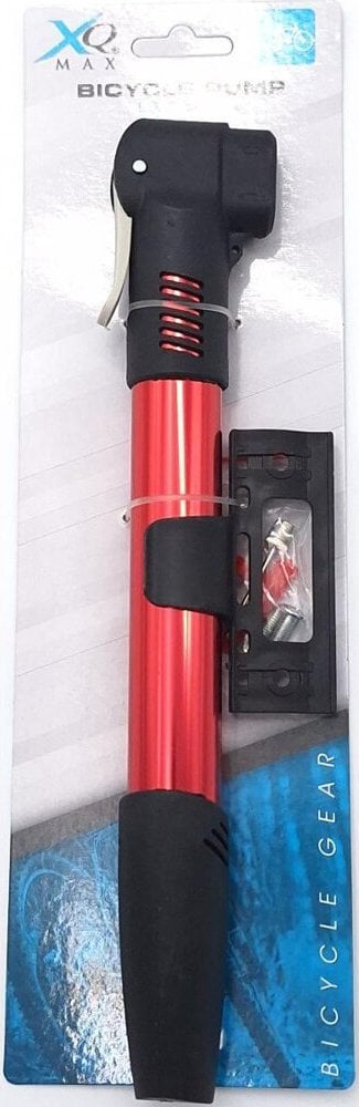 XQMax POMPKA ROWEROWA MINI ALU XQMAX CZERWONA