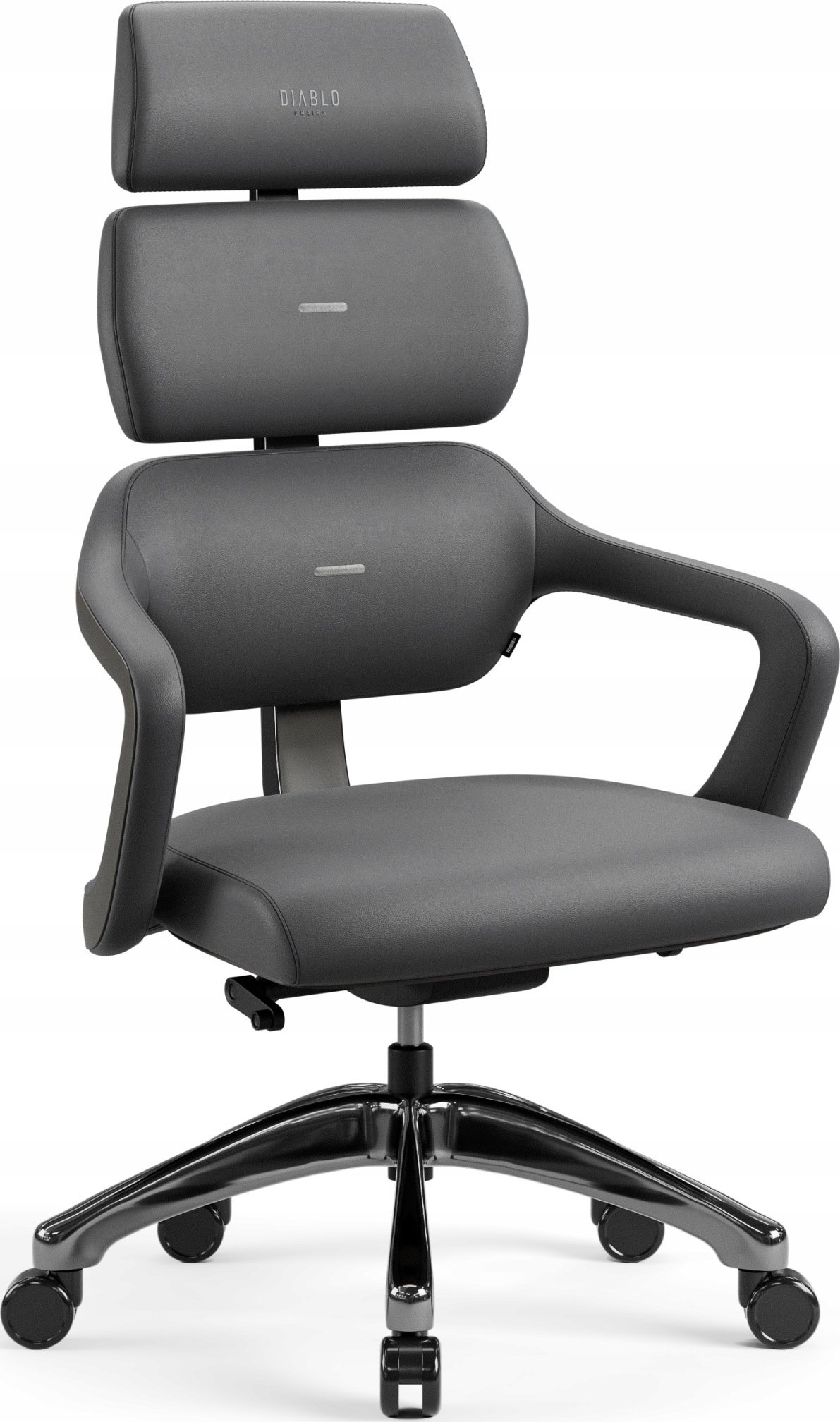 Krzesło biurowe Diablo Chairs V-Modular Szare