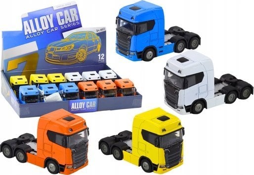 LeanToys Ciężarówka Bez Naczepy 1:32 Odchylana Buda Metalowa Światła Dźwięki Napęd