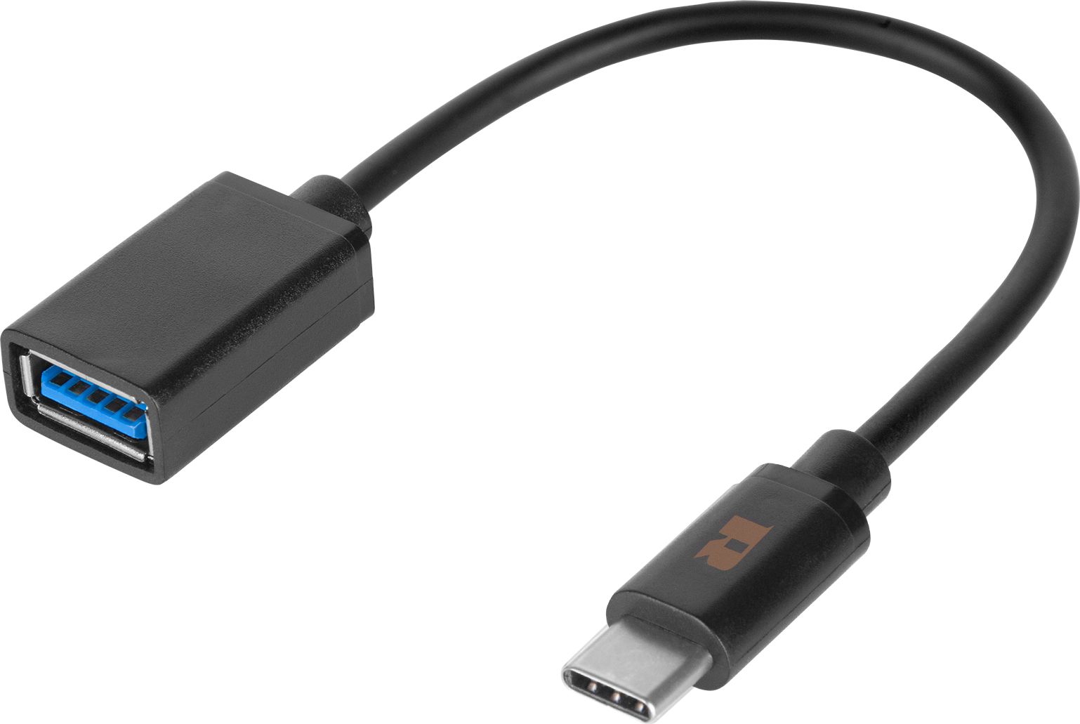 Adapter USB LechPol USB-C - USB Czarny (RB-6007-015-B)