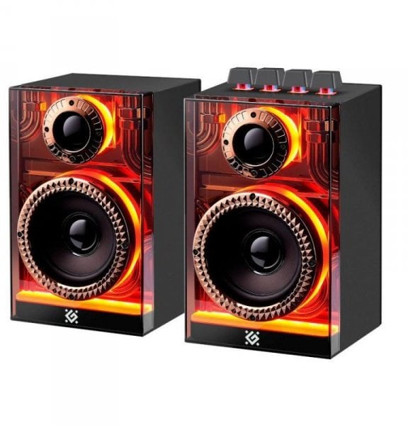 Głośniki Defender FUTURO 2.0 20W Bluetooth USB podświetlenie RGB MP3
