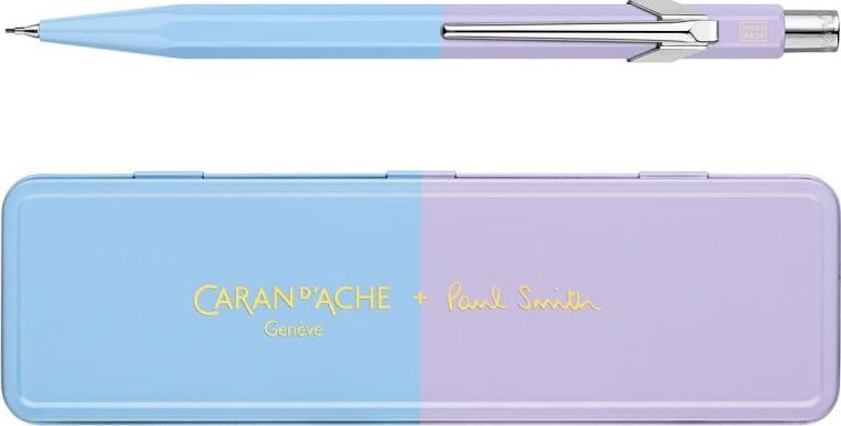 Caran d`Arche Ołówek Mechaniczny 844 0,5Mm, Paul Smith Ed4 W Pudełku Skyblue/Lavender