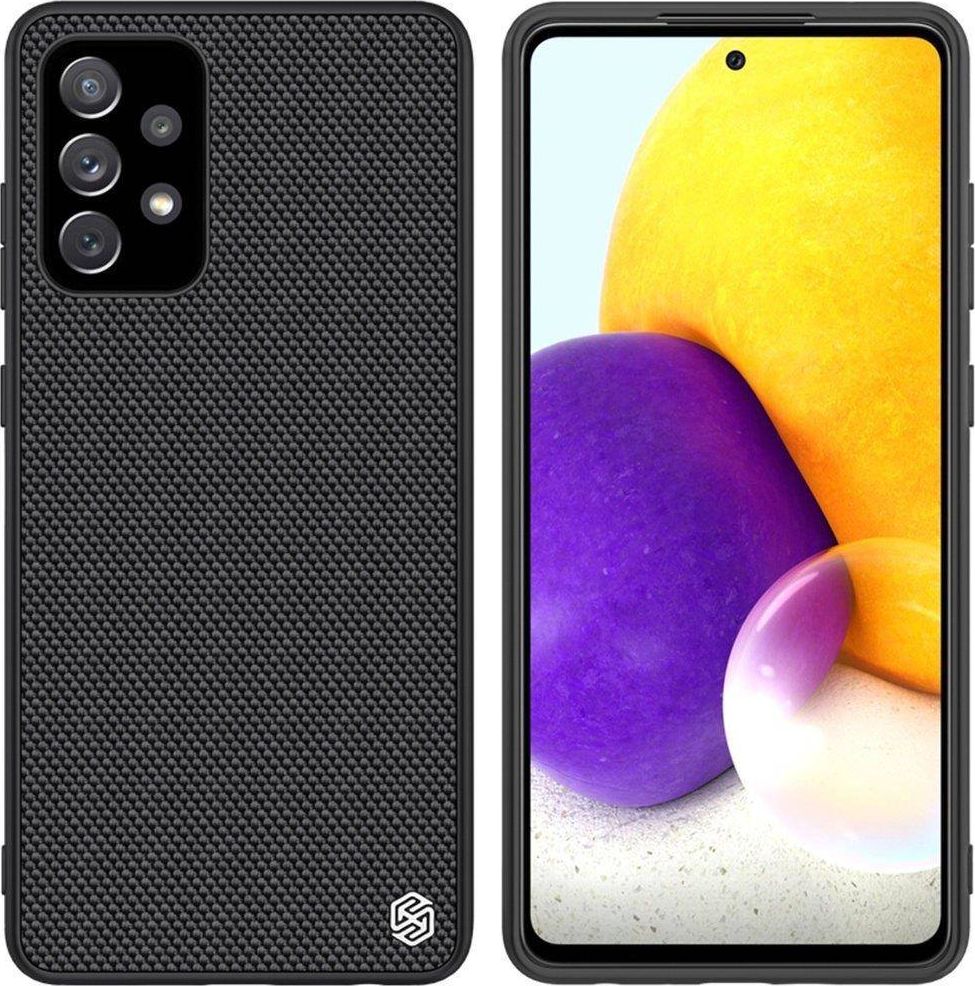 Nillkin Etui Nillkin Textured do Samsung Galaxy A72 5G / 4G (Czarne) uniwersalny