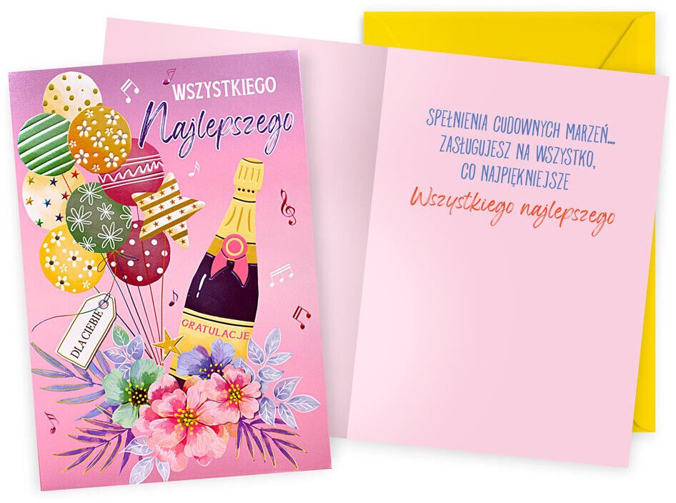 Karnet Wszystkiego najlepszego