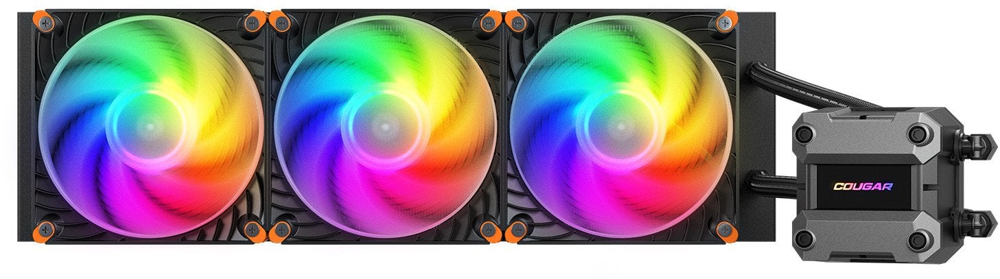 COUGAR CPU Wasserkühlung Poseidon Ultra 360, ARGB, Schwarz