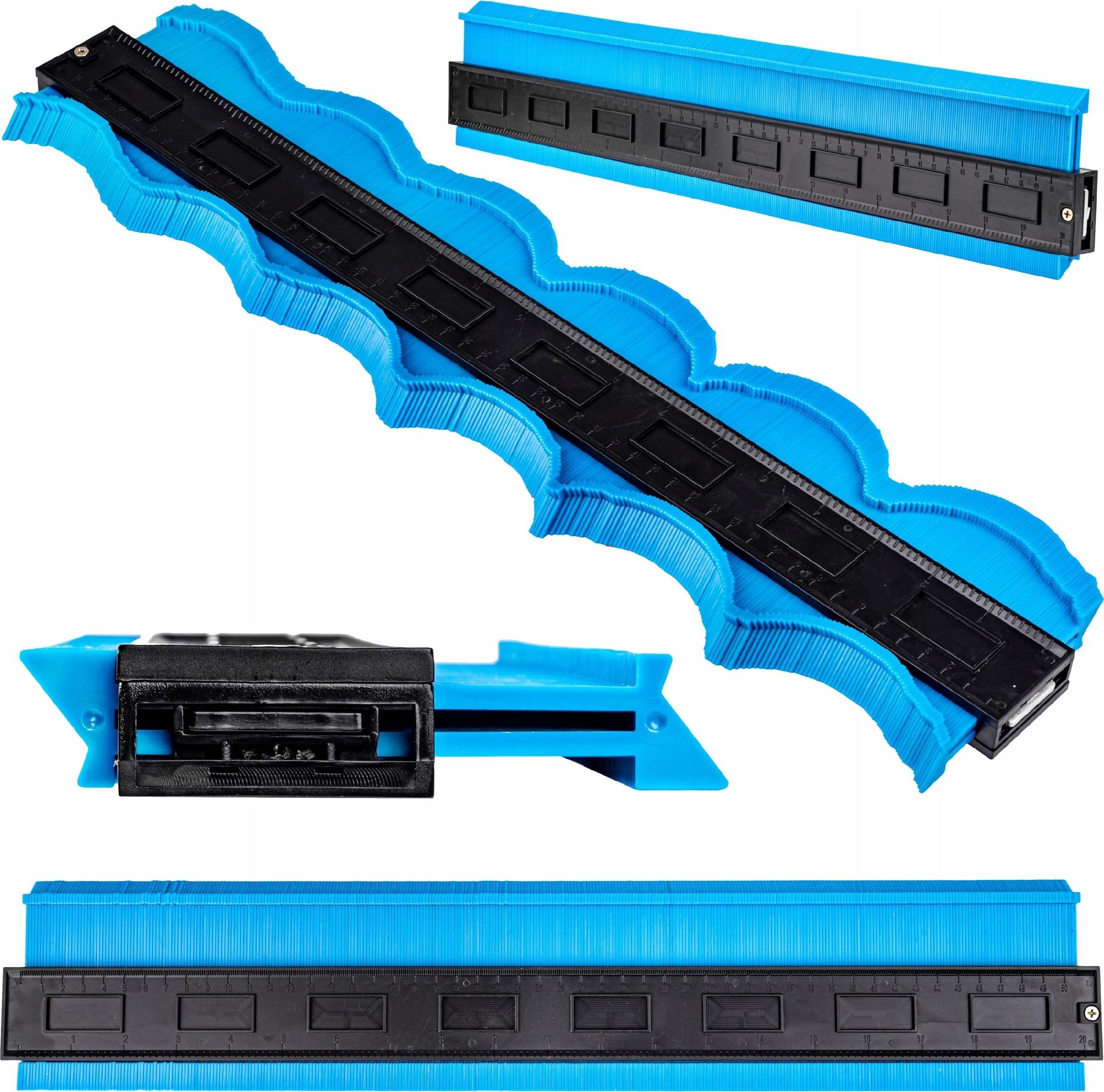 Falon-Tech WZORNIK SZABLON DUPLIKATOR ODWZOROWANIA KSZTAŁTÓW DO PŁYTEK PANELI GLAZURY