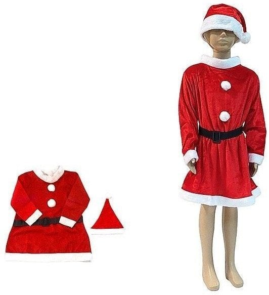 Strój Pani Mikołajowej welurowy 13-15lat