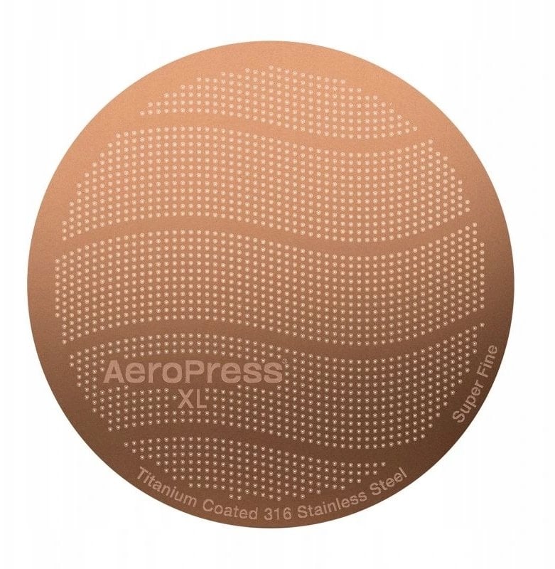 AeroPress - Złoty filtr ze stali nierdzewnej - XL