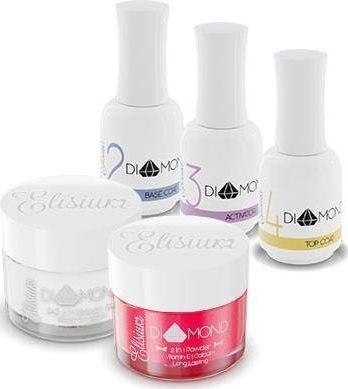 Elisium Zestaw do manicure tytanowego Diamond Mini