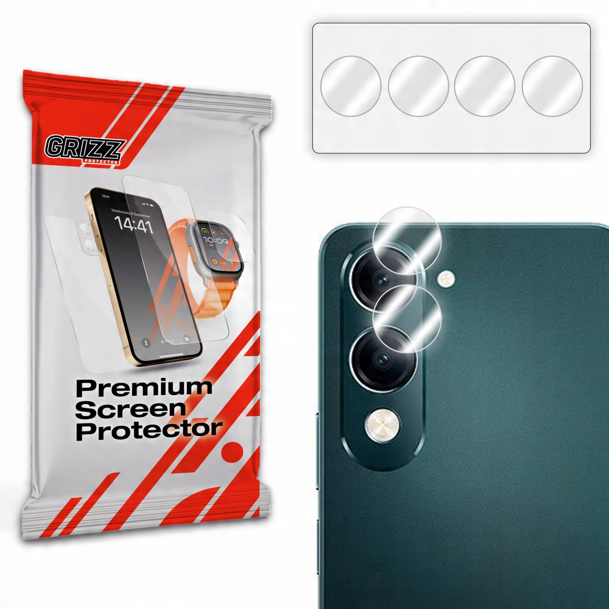 Szkło na aparat GrizzGlass HybridGlass Camera do Vivo Y29s