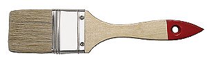 Hardy Pędzel płaski seria 30 rączka drewniana lakierowana 2,5\" - 0200-300025