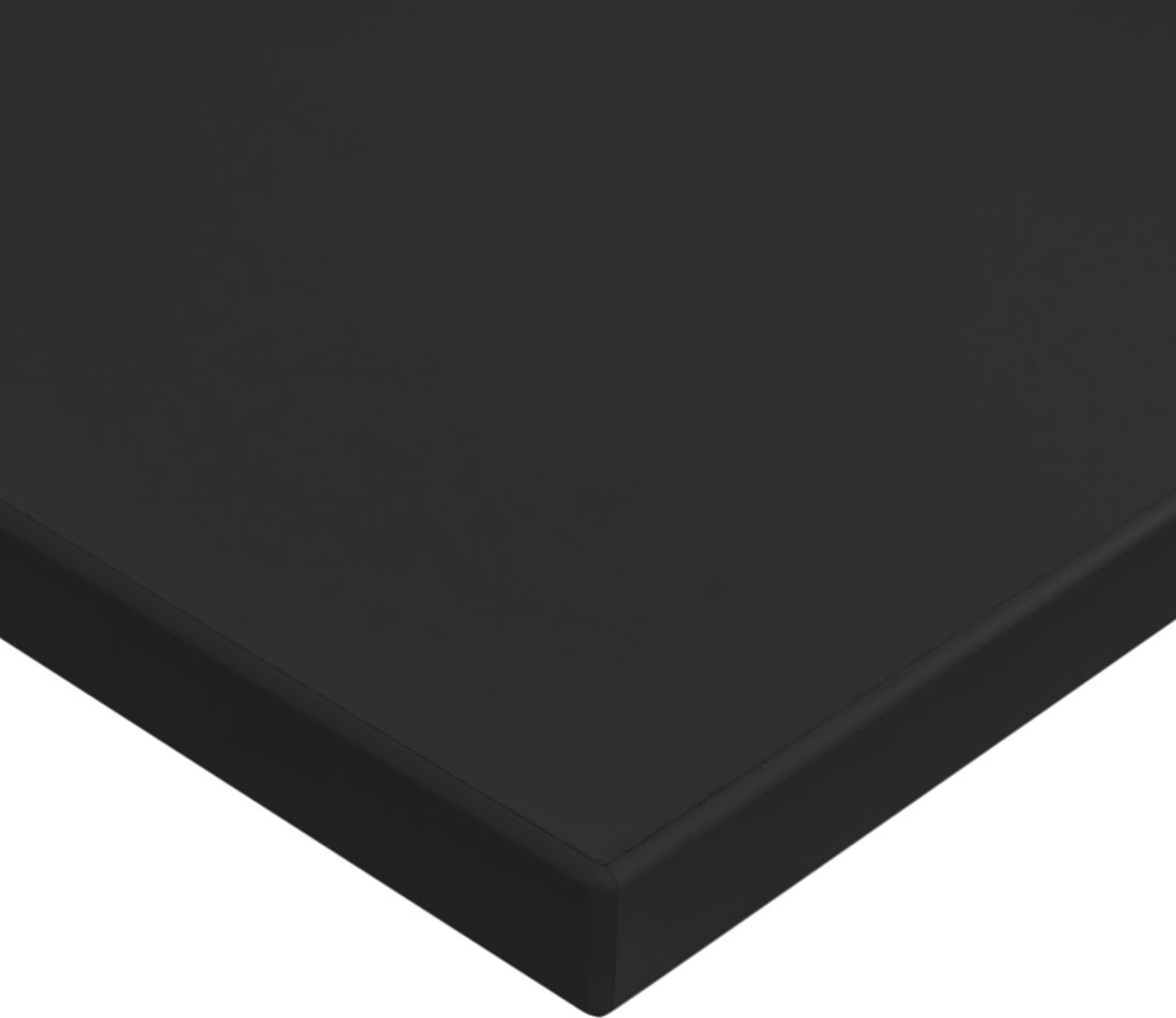 Spacetronik Blat biurka uniwersalny 120x60x1,8 cm Czarny