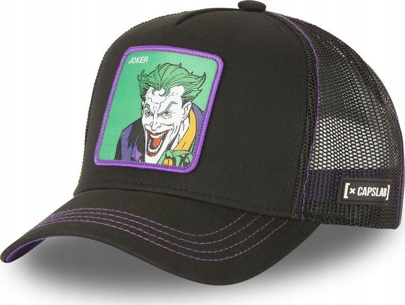 Capslab DC Comics Joker Cap CL-DC5-1-CAS-JOK1 Czarne One size