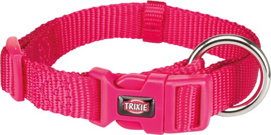 Trixie Obroża Premium fuksja r. M–L: 35–55 cm/20 mm