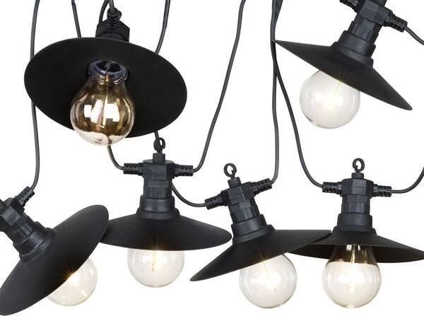 Lampki choinkowe Vilde Girlanda ogrodowa LED 6 szt. 5,5 m