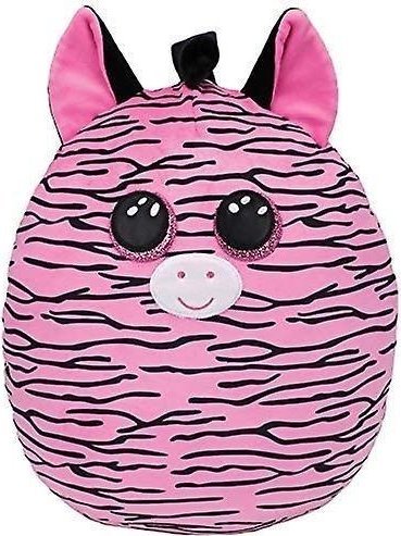 Meteor TY Squish-a-Boos różowa zebra - ZOEY, 22 cm - Medium 39294