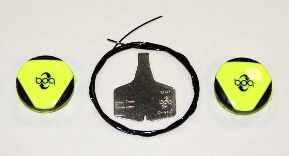 Giro Pokrętło boa do butów GIRO BOA L6 MIRRORED DIAL B (cały zestaw z linkami BOA nr: b1835-383-2) 2szt żółte