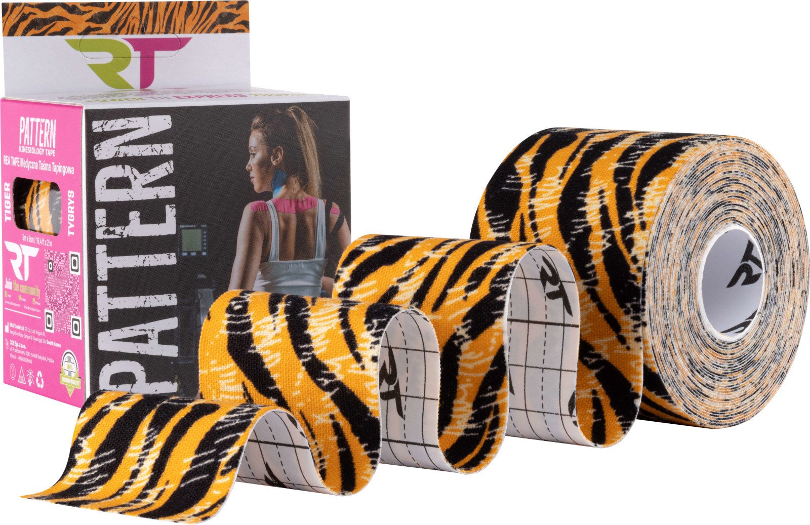 REA TAPE Pattern (Tygrys) 5x5cm 1szt