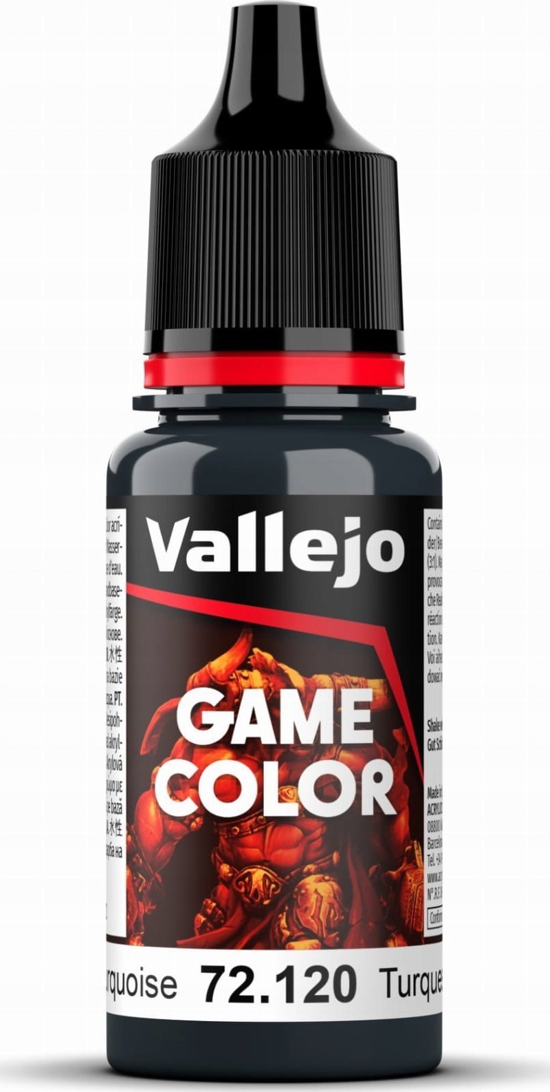 Vallejo Vallejo: 72.120 - Game Color - Abyssal Turquoise (18 ml)