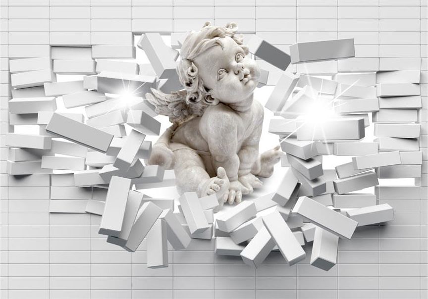 DecoNest Fototapeta - Tajemnica aniołka - 300X210