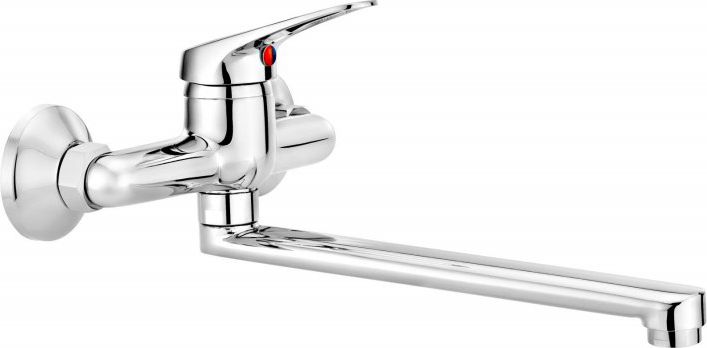 Bateria kuchenna Deante Lobo ścienna chrom (BYU 080M)