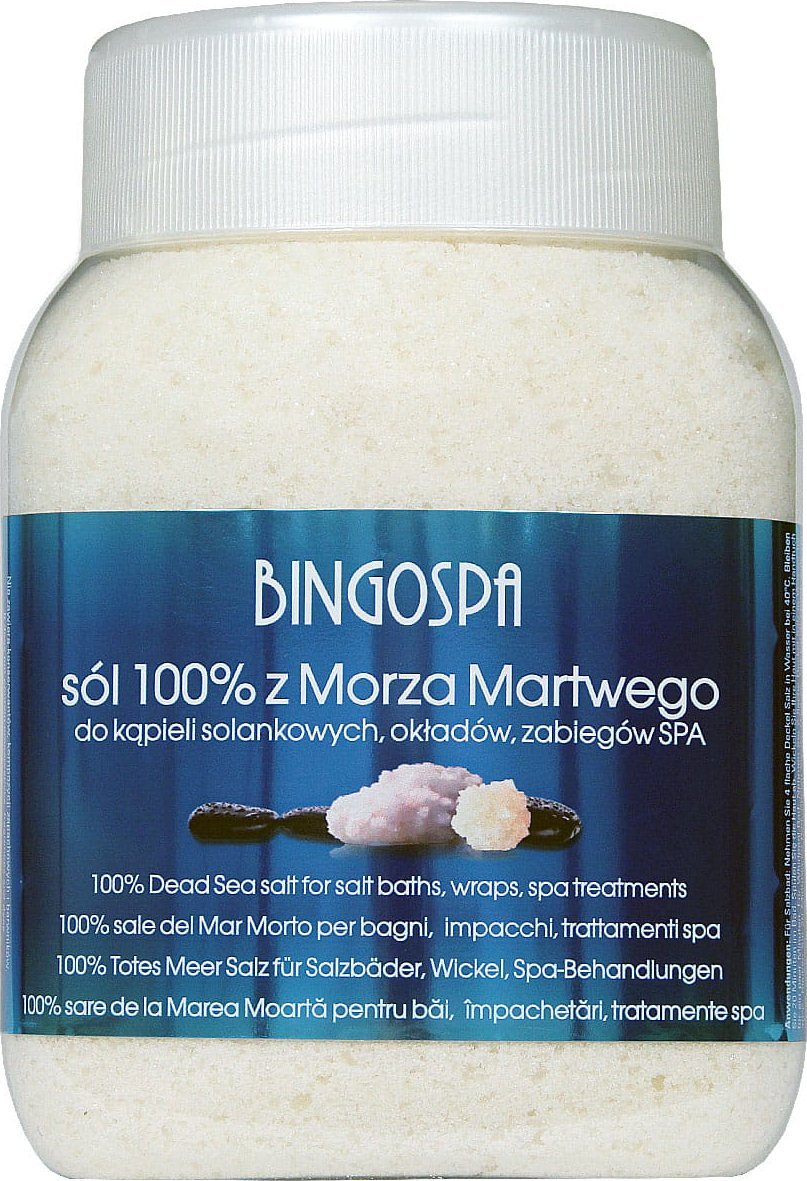 BingoSpa Sól do kąpieli 100% z Morza Martwego 1250g