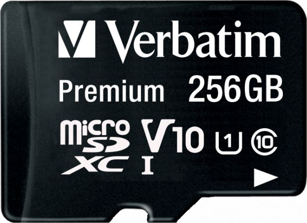 Karta Verbatim Premium MicroSDXC 256 GB Class 10 UHS-I/U1 (44087)