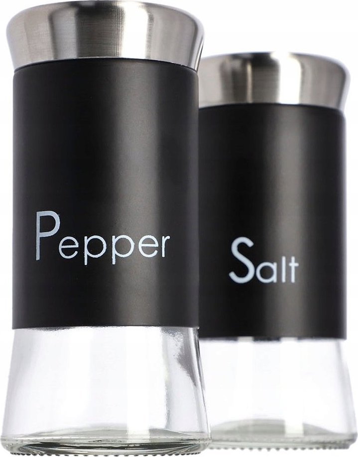 Kadax Solniczka I Pieprzniczka Zestaw Przyprawniki 150ml