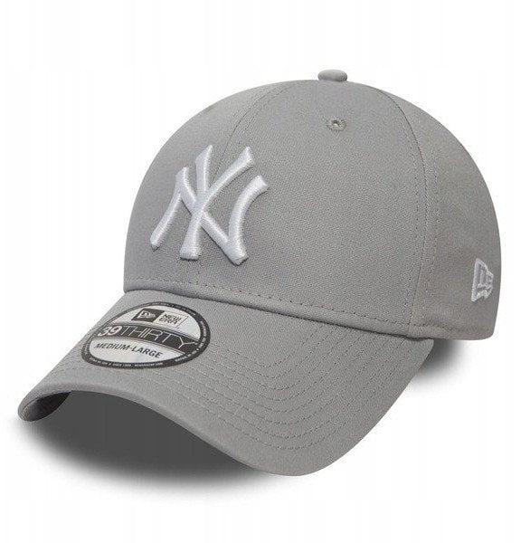 New Era 39THIRTY League Essential New York Yankees MLB Cap 10298279 szary S/M