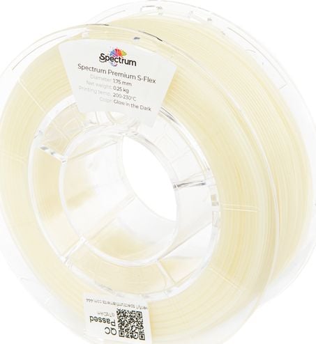 Spectrum Filament S-FLEX 90A Glow in the dark 1,75 mm/0,25 kg