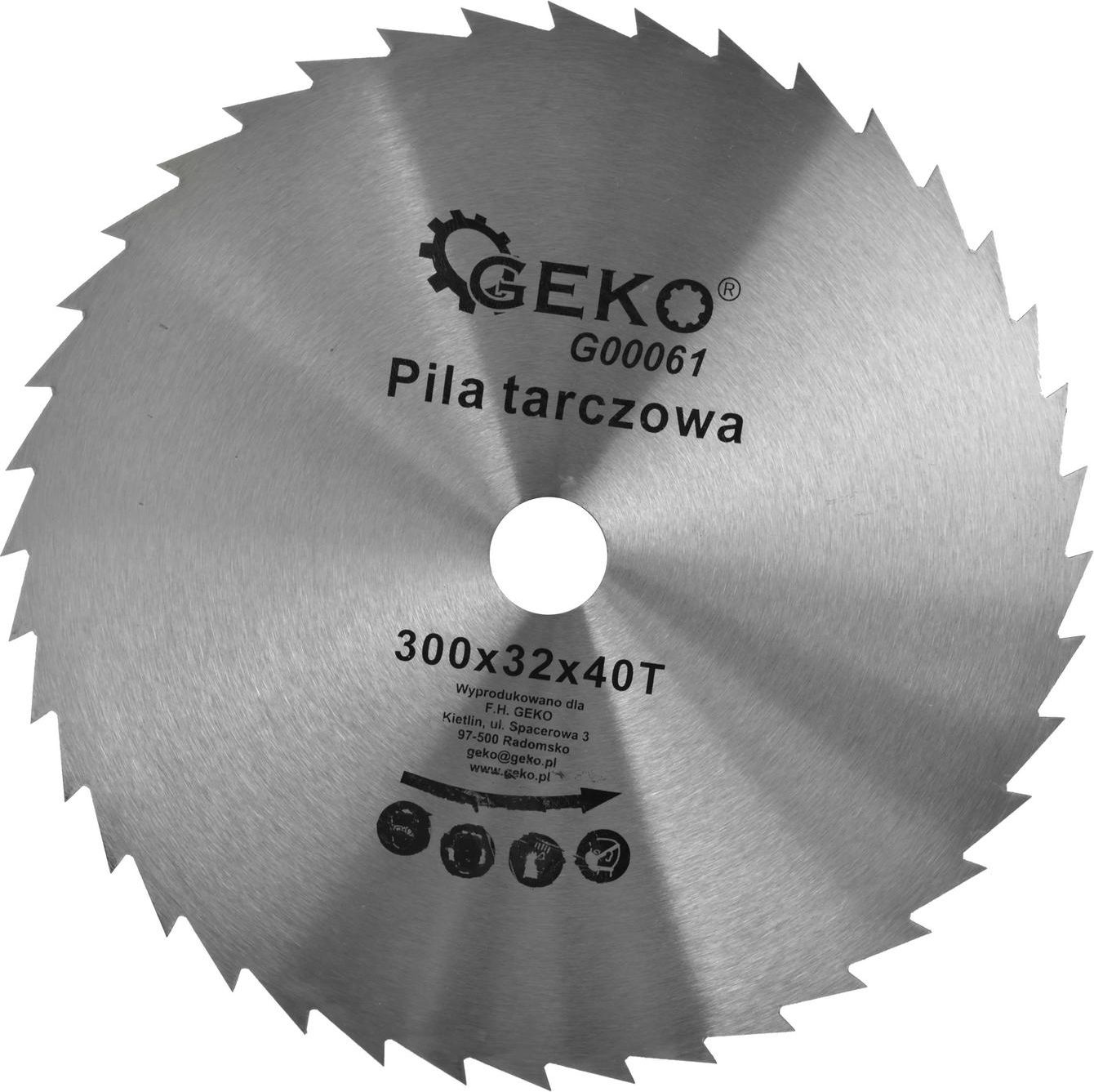 Geko tarcza do drewna 300x32x40T (G00061)