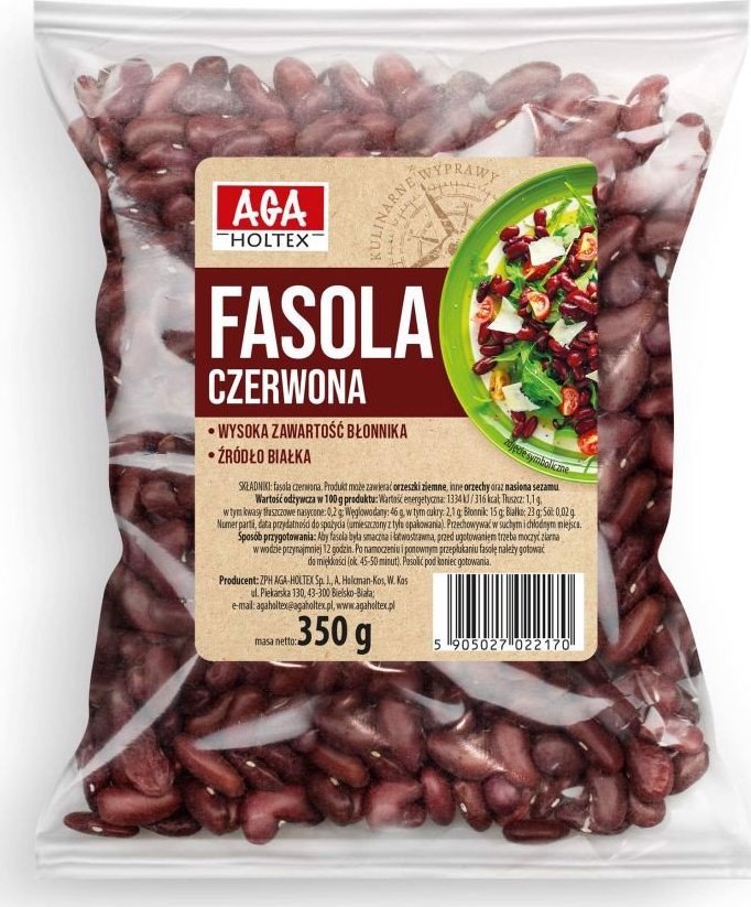 Aga Holtex Aga Holtex Fasola czerwona 350 g
