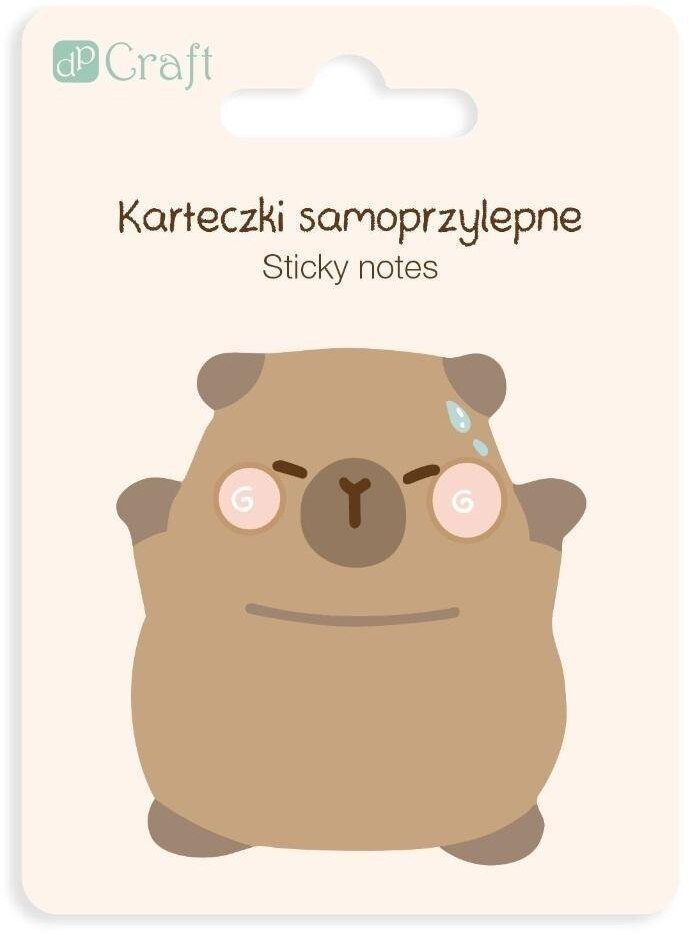 Karteczki samoprzylepne Kapibara Happy 6,2x6cm