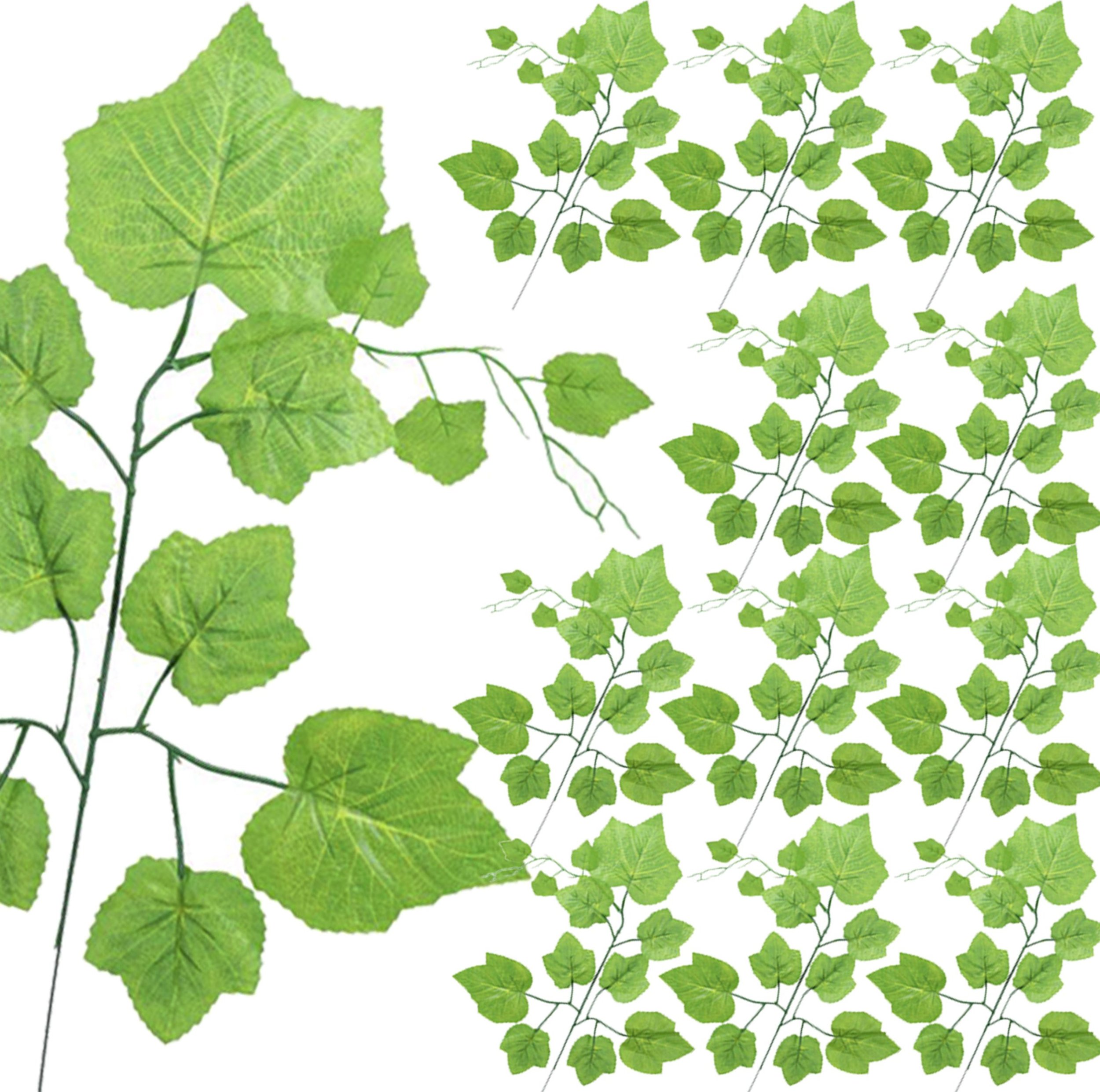 Sztuczne LIŚCIE WINOGORNO kwiaty sztuczne bukiet LIŚCI na STROIK WIĄZANKĘ