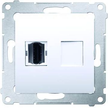 Kontakt-Simon Simon 54 Gniazdo HDMI białe (DGHDMI.01/11)