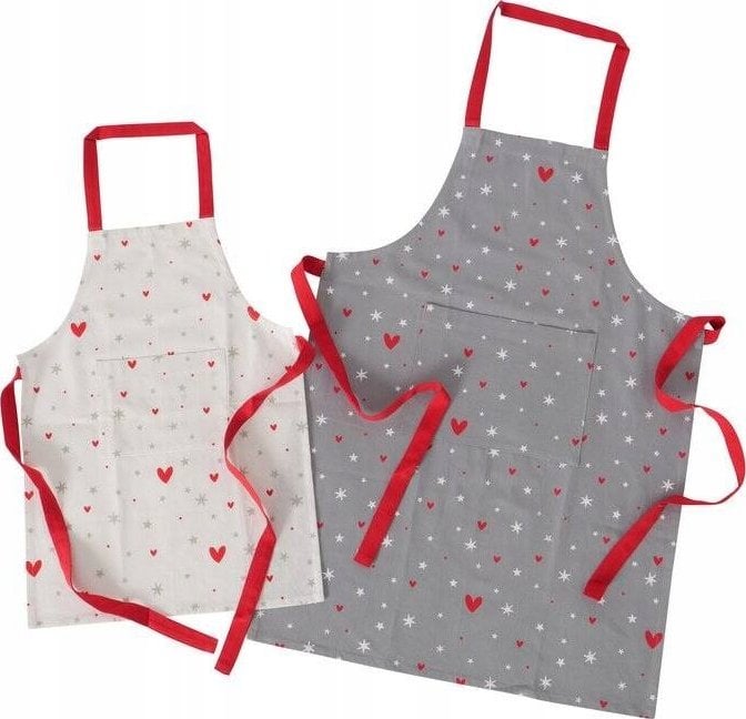 Boltze Zestaw fartuszków ANELLA dla rodzica i dziecka, 2 szt. w dwóch rozmiarach