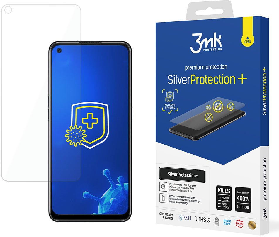 OPPO A55S (APARAT Z BOKU) - 3MK SILVERPROTECTION+