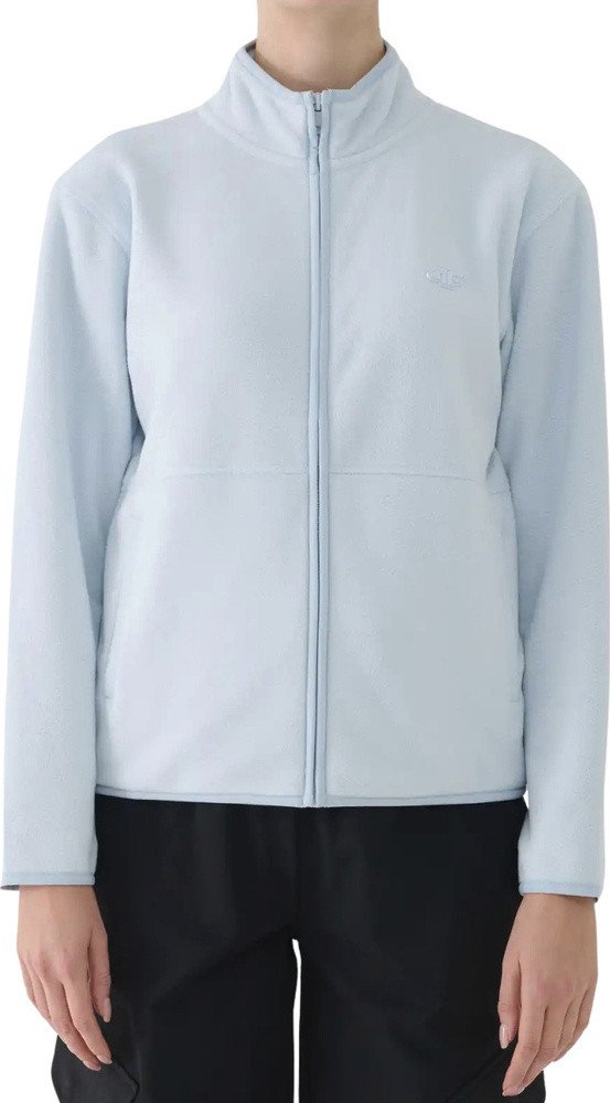Bluza polarowa damska 4F F354 jasnoniebieski 4FWAW25TFLEF354 34S XL